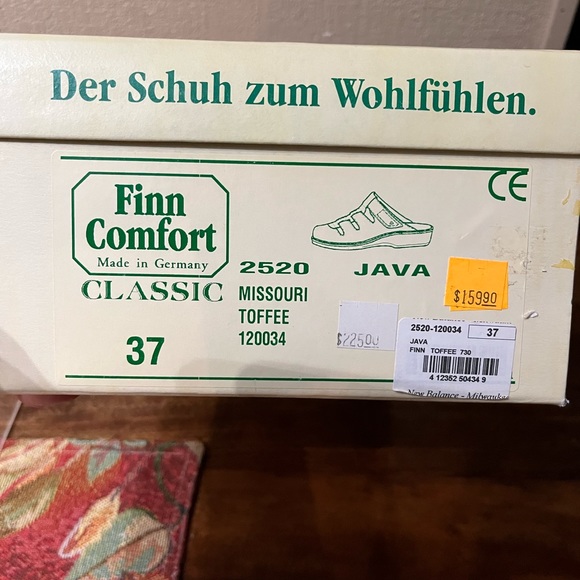 Finn Comfort Java Kumfs Clogs - Picture 13 of 13